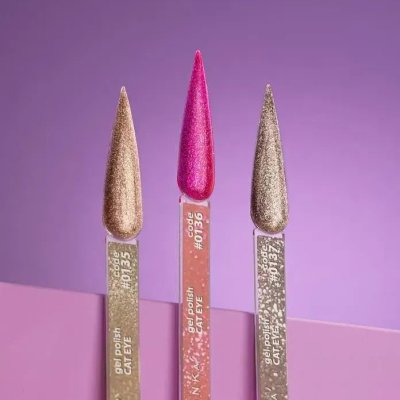 Gel lak DNKa' CAT EYE 0136, 12ml