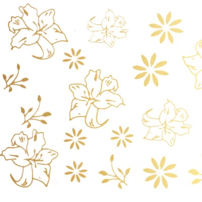 Transfer fólia GOLD Collection 100cm - 6