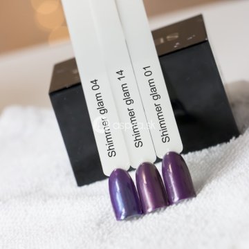 Návod na použitie - prášok na nechty Shimmer Glam effect
