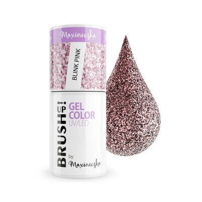 Gel lak BRUSH UP! Blink Pink, 5g