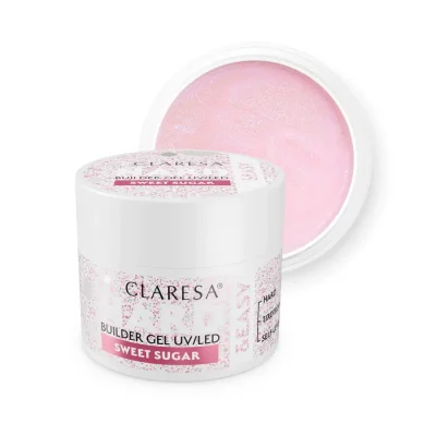 CLARESA® Stavební gel na nehty HARD & EASY Builder gel SWEET SUGAR, 12g