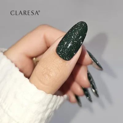 Gel lak CLARESA® TOP NO WIPE ICE DISCO, 5g