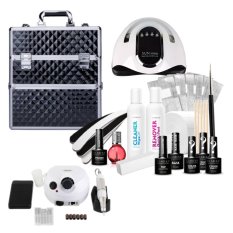 Gél lak sada CLARESA s profi brúskou a kufríkom XXL