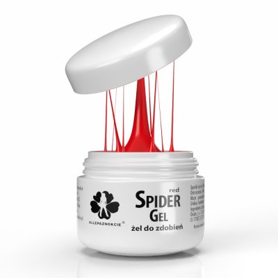 Spider gél - červený, 3ml