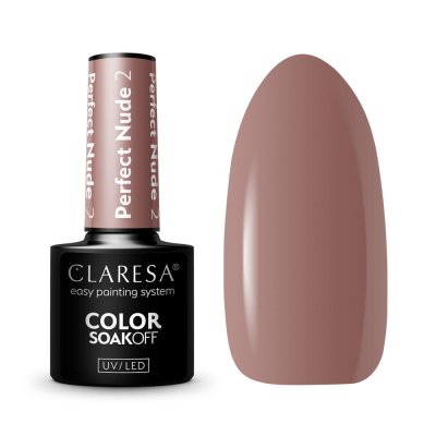 Gél lak CLARESA® PERFECT NUDE 2, 5g