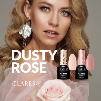 Gél lak CLARESA® Dusty Rose 1, 5g