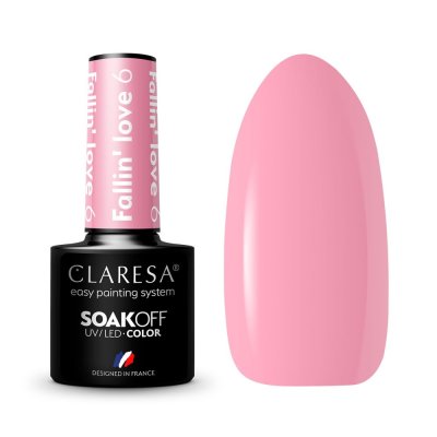 Gél lak CLARESA® Fallin’ Love 6, 5g