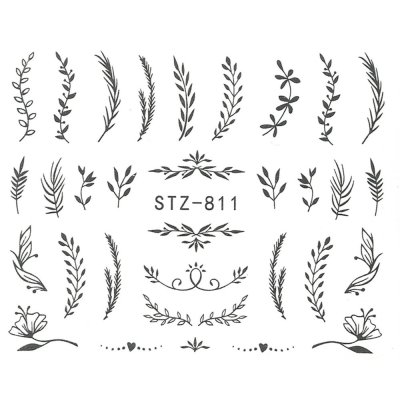 Vodolepky na nehty Listy STZ-811