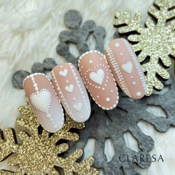 Claresa Nude 105, paint gel white