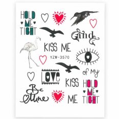 Vodolepky na nechty Love, Kiss Me - YZW-3570