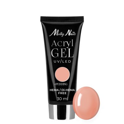 Molly Nails Acrylgel Hema/di-Hema free Pudding, 30ml