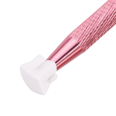 Tolltartó mini ombre szivacsokhoz, rózsaszín