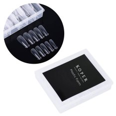 Dual formy na polygél Ballerina - Plastic Nail Forms, 120ks