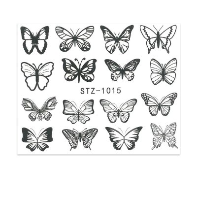 Vodolepky na nechty Motýle STZ-1015
