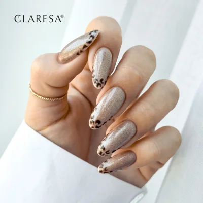 Gel lak CLARESA® NUDE GLOW CAT EYE Light Brown, 5g
