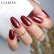 Gél lakk CLARESA® Rainbow Jello Base Cherry