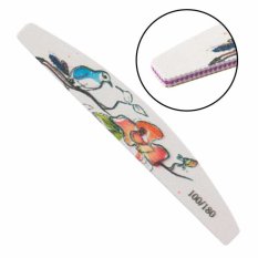 Pilník na nehty loďka Bird 100/180