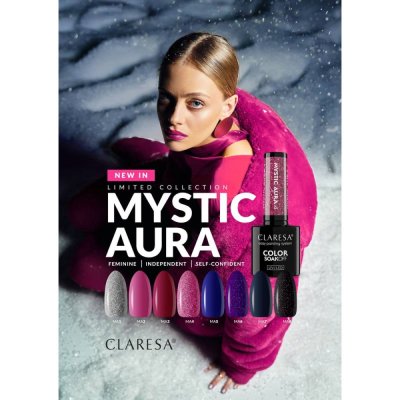 Gél lak CLARESA® MYSTIC AURA 2, 5g