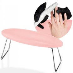 Ružová podložka na manikúru a pedikúru Arm Comfort