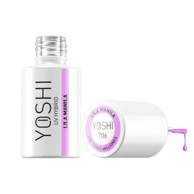 Gél lak YOSHI Los Tones Milliones - Lila Manila 706, 6ml