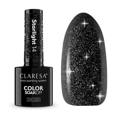 Gél lak CLARESA® Starlight 14, 5g
