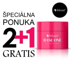 2+1 Silcare Base One Gel UV Clear 3x50g