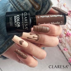 Gél lak CLARESA® PERFECT NUDE 3, 5g