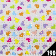 Transfer fólia srdiečka 100cm - 190