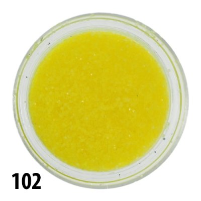 Glitrový prach - žltý - 102