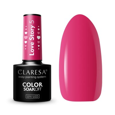 CLARESA® Love Story 5 gél lakk, 5g