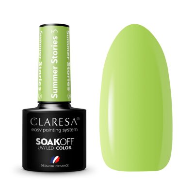 Gél lak CLARESA® Summer Stories 3, 5g