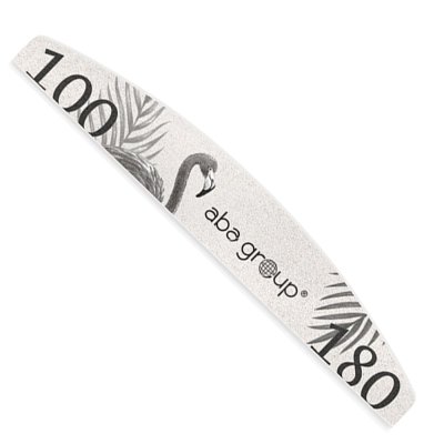 Pilník na nechty Aba Group Standard flamingo 100/180 - loďka - 25ks