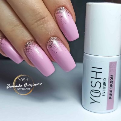 Gél lak YOSHI Wedding - Pink Groom 212, 6ml