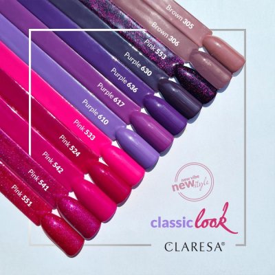 Gél lak CLARESA® PINK 542, 5g