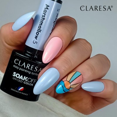 Gél lak CLARESA® Marshmallow 6, 5g Gél lak CLARESA® Marshmallow 6, 5g