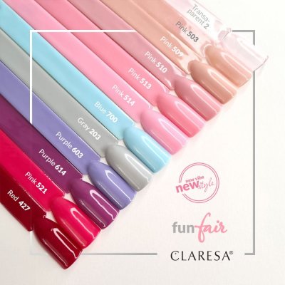 CLARESA® PINK 513 gél lakk, 5g