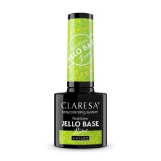 Gel lak CLARESA® Rainbow Jello Base Lime