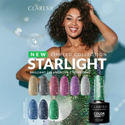 Gél lak CLARESA® Starlight 9, 5g
