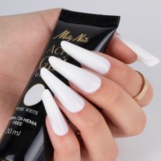 Molly Nails Acrylgel Hema/di-Hema free Pure White, 30ml