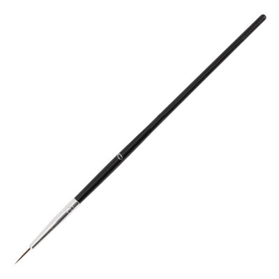 Zdobiaci štetec - čierny,  0 - 10mm