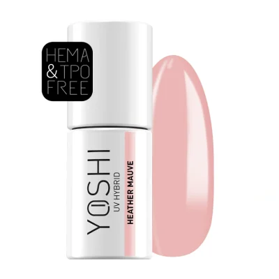 Gél lak YOSHI Free Spirit - Heather Mauve 131, 6ml
