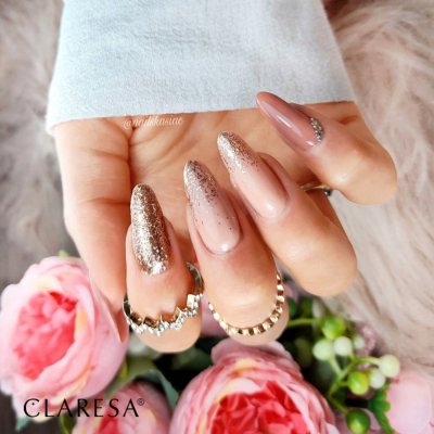 Claresa Nude 106, 112, Frosting Bright Gold