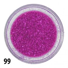 Třpytivý prášek - cyklamenový - 99