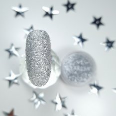 Trblietky Stardust Silver