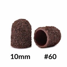 Brusné kloboučky hnědé 10mm / 60, 10ks