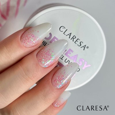 CLARESA® Körömépítő gél SOFT & EASY Builder gel MILKY WHITE, 12g