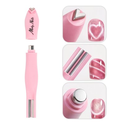 Magnet Cat Eye 3v1 MollyNails – ružový