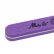 MollyLac pěnový pilník fialový 100/180 rovný