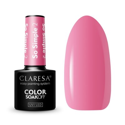 Gél lak CLARESA® So Simple 2, 5g