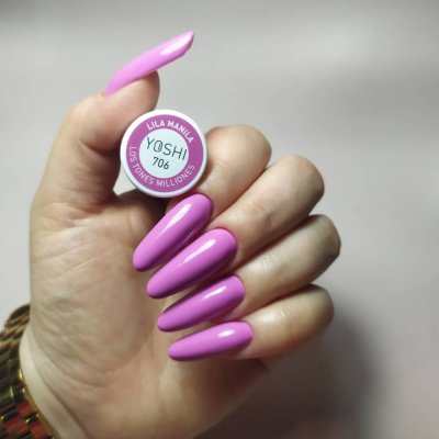 Gél lak YOSHI Los Tones Milliones - Lila Manila 706, 6ml